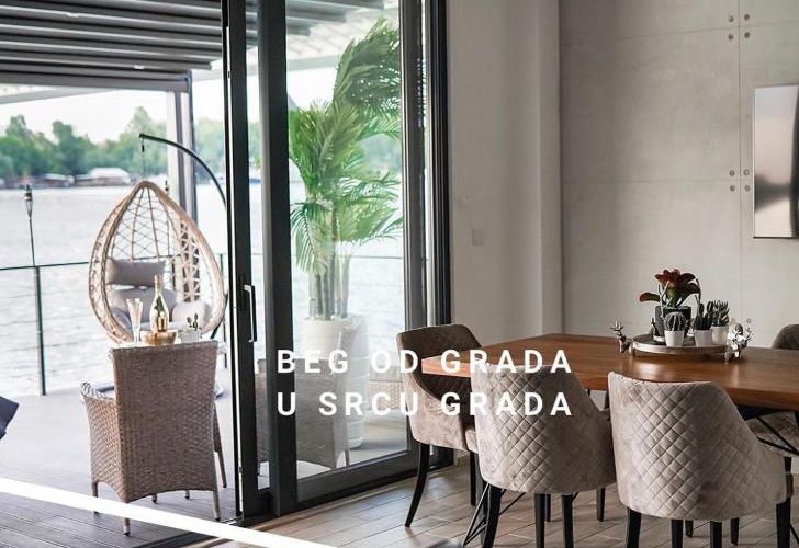 ADA MOMENT Splav- kuca na reci Beograd- Floating House on SAVA RIVER ,Belgrade