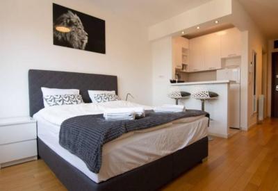 A Blok New Modern - Free garage parking, comfortable, quiet with a park view